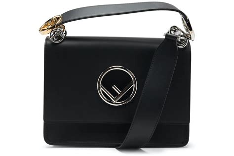 Fendi Kan I F Crossbody Small Black 